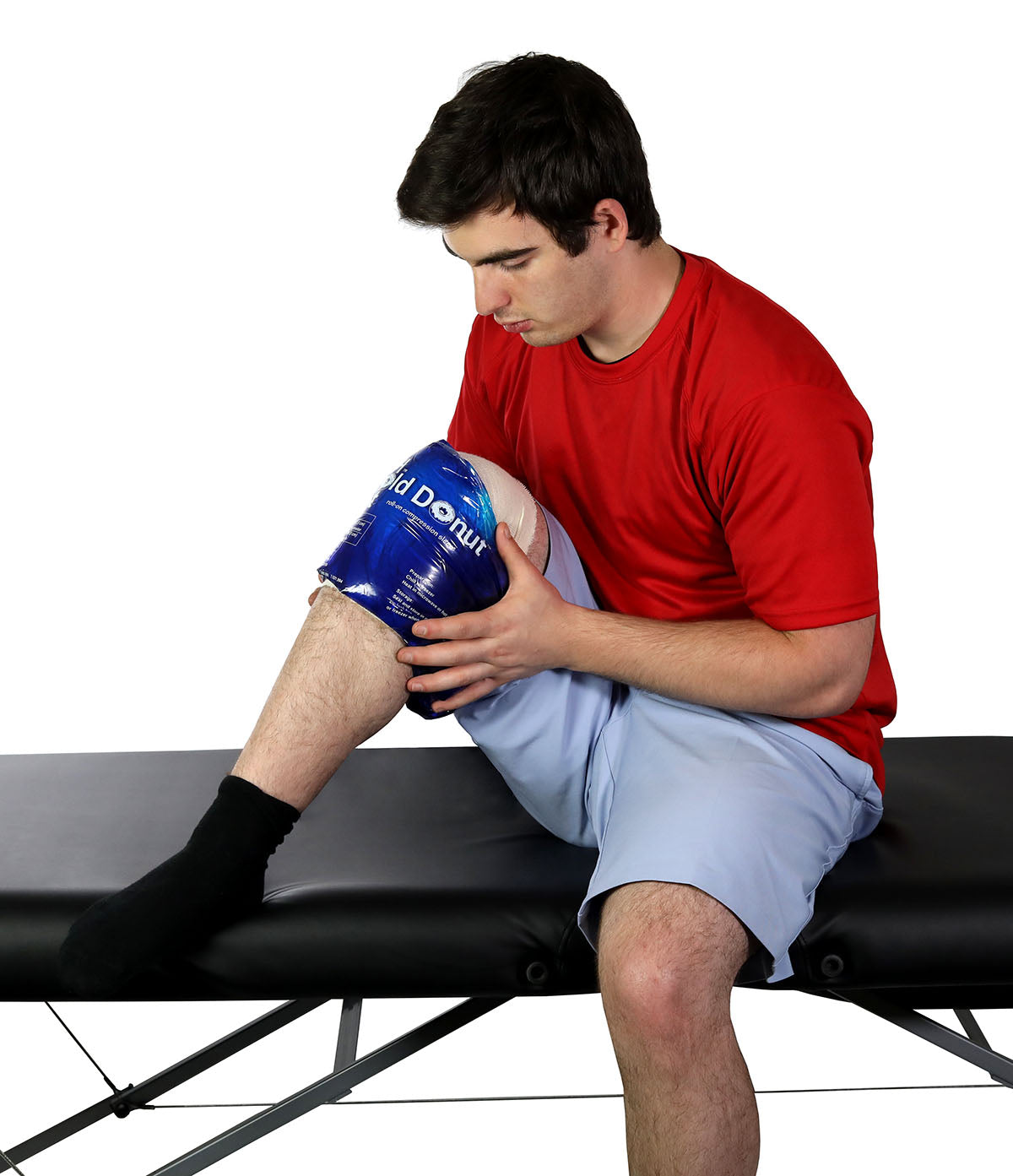 Relief Pak Cold n' Hot Donut Compression Sleeve - small (for 15-21" circumference) - Case of 10