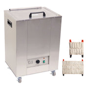 Relief Pak Heating Unit, 12-Pack Capacity, Mobile with (4) Standard and (4) Oversize Packs, 220V