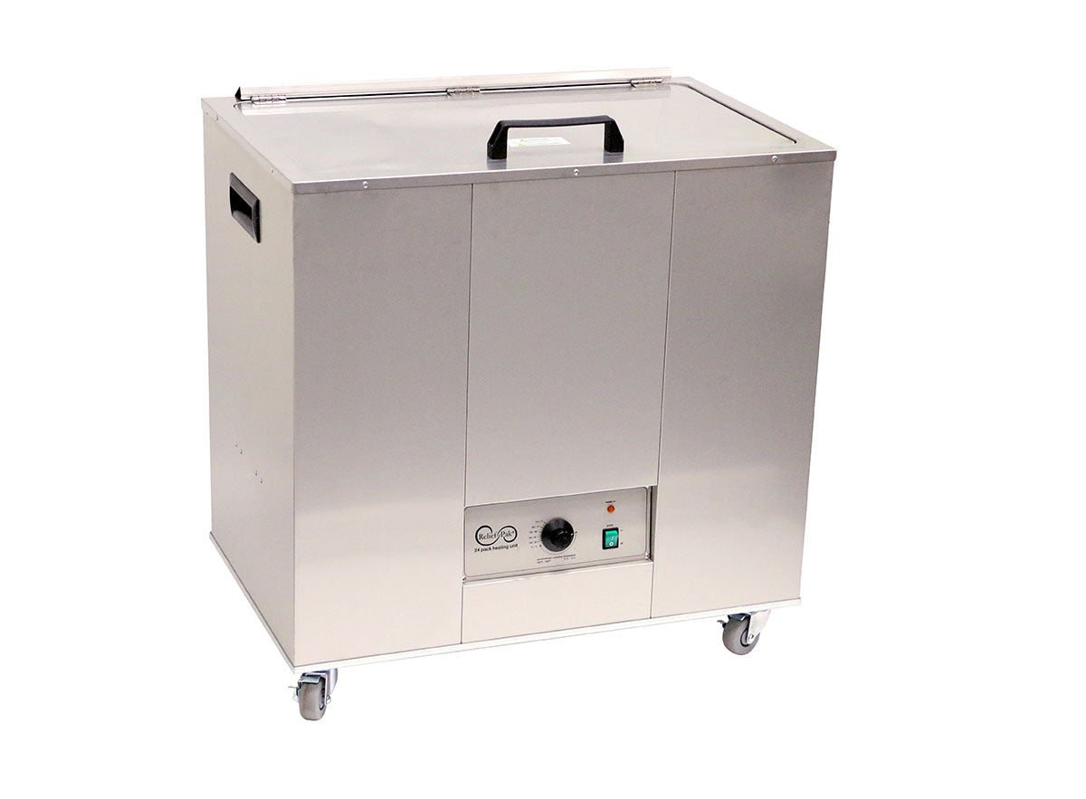Relief Pak Heating Unit, 24-Pack Capacity, Mobile, 110V