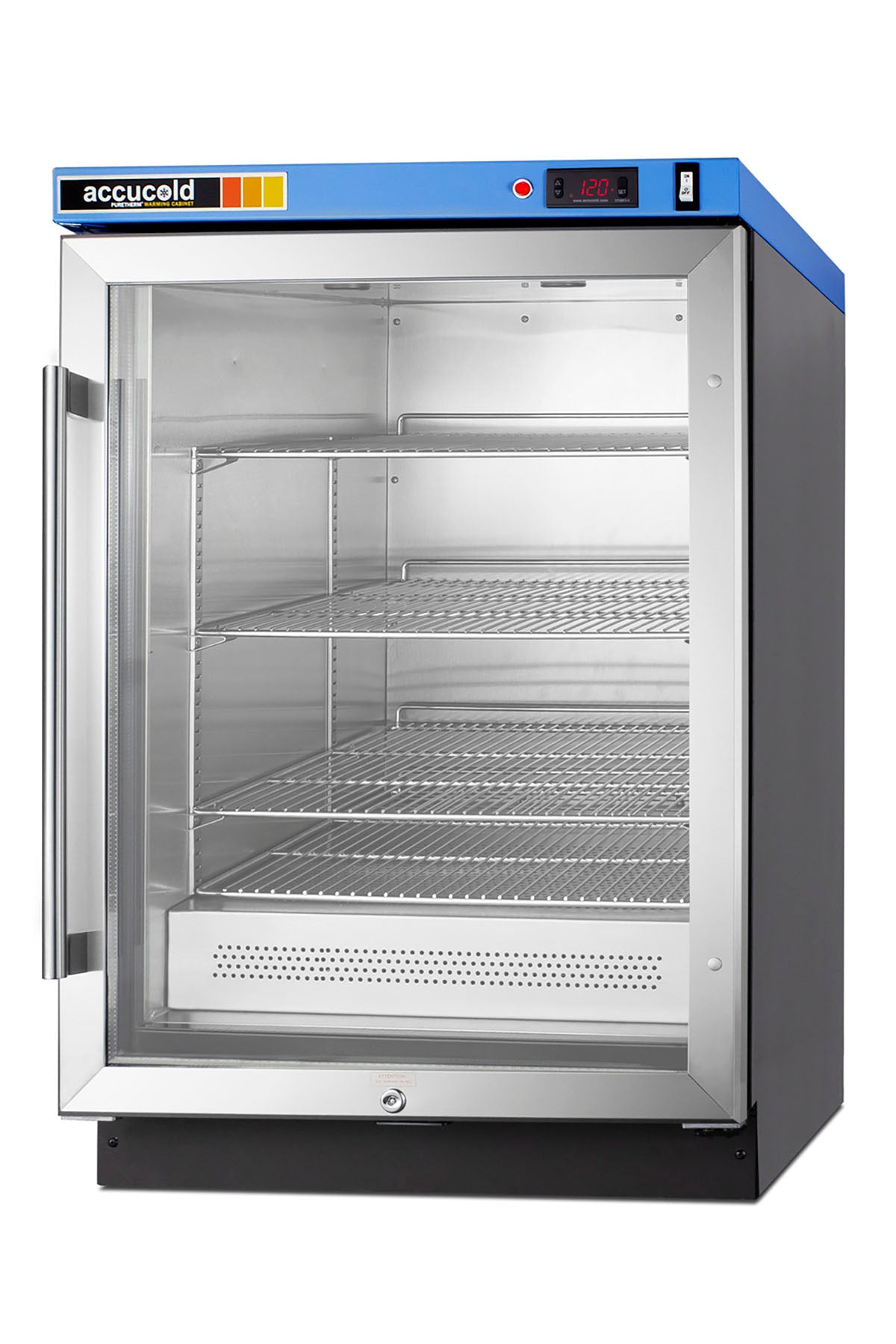 Blanket Warmer, Glass Door, Stainless-Steel, Digital Thermostat, Lock, 4.57 cu.ft.