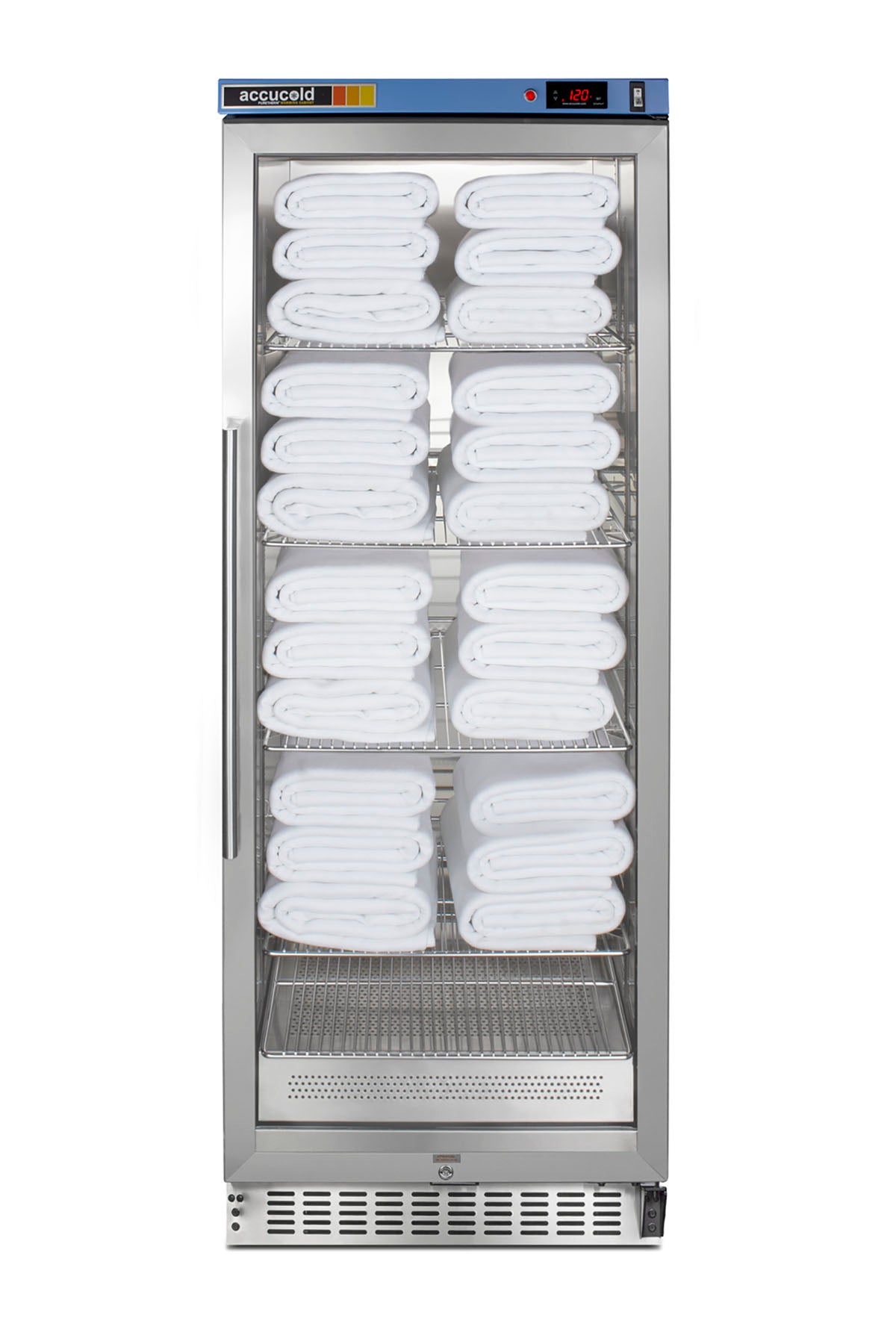 Blanket Warmer, Self-Closing Glass Door, SS, Digital Thermostat, Lock, 10.57 cu.ft.
