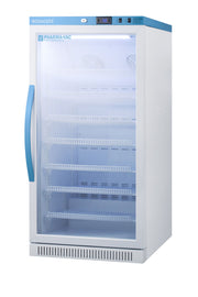 Accucold Upright Vaccine Refrigerator, Tempered Glass Door, 8 Cu.Ft.