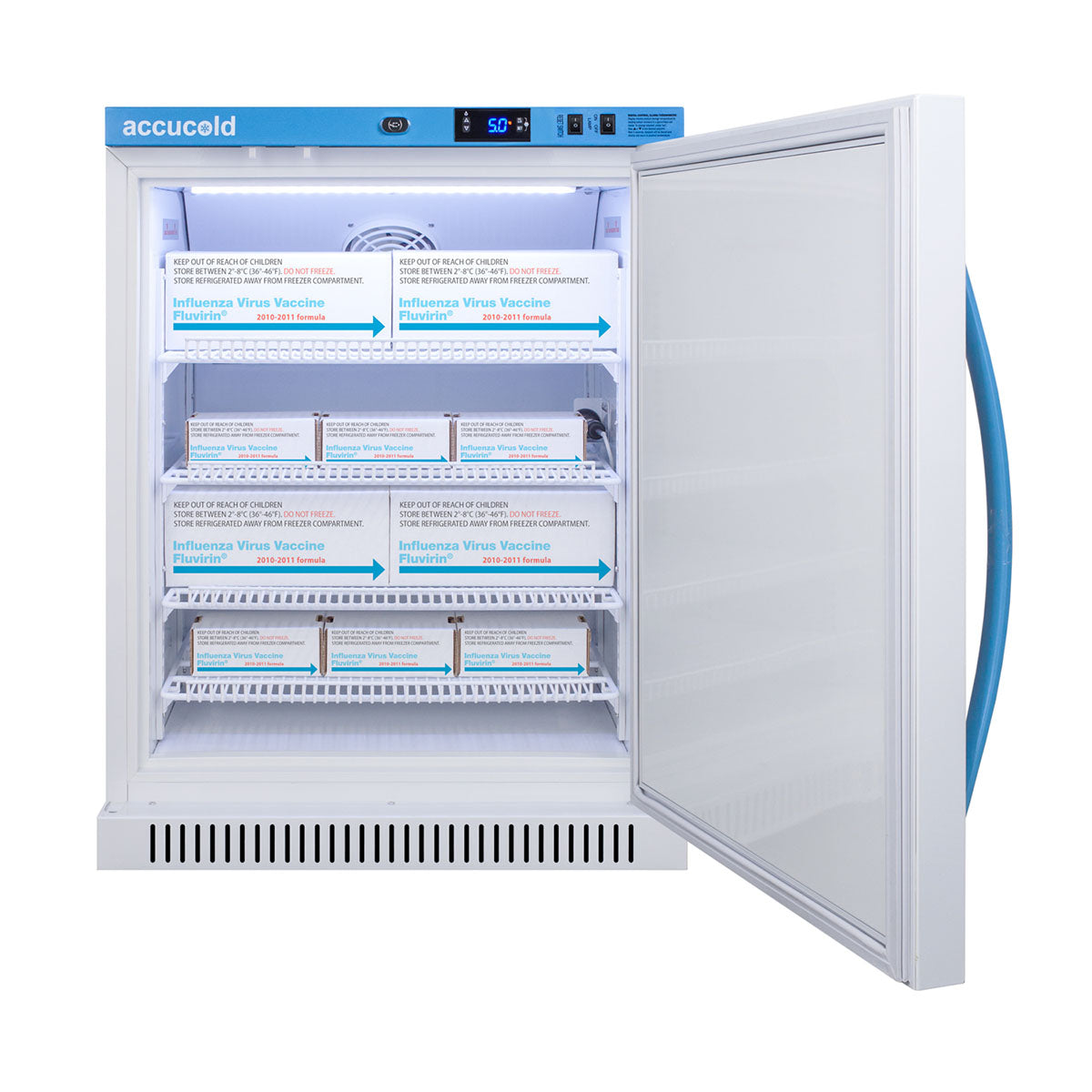 Accucold ADA Height Vaccine Refrigerator, 6 Cu.Ft.