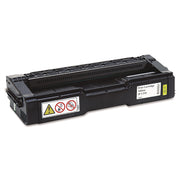 Ricoh Type SP C310HA Original High Yield Laser Toner Cartridge - Yellow - 1 Each