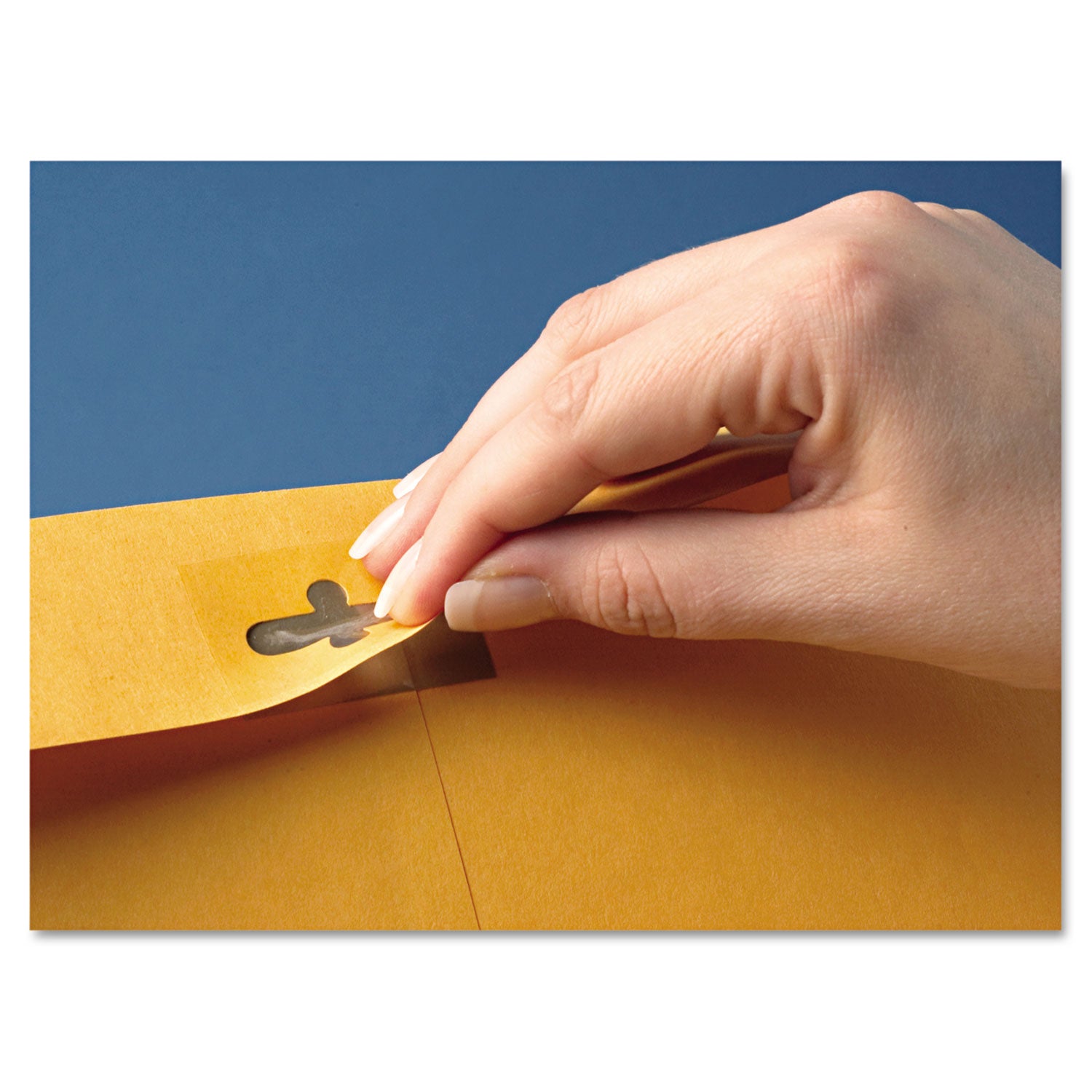 9" Width x 12" Length - 28 lb - Clasp - Kraft - 100 / Box