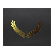 Gold Foil Stamped Black Certificate Folders, 10" x 13", Pack of 30
