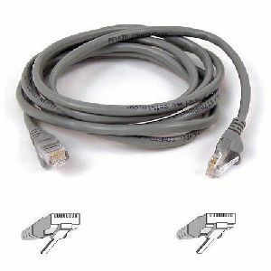 Belkin RJ45 Category 5e Patch Cable - 7 ft Category 5e Network Cable - First End: RJ-45 - Patch Cable - Gray - 1 Each