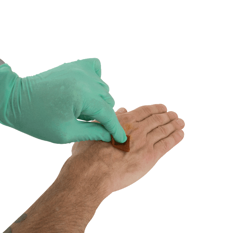 Povidone Iodine Prep Pad Unit Box