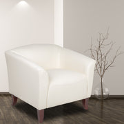 HERCULES Imperial Series Ivory LeatherSoft Chair