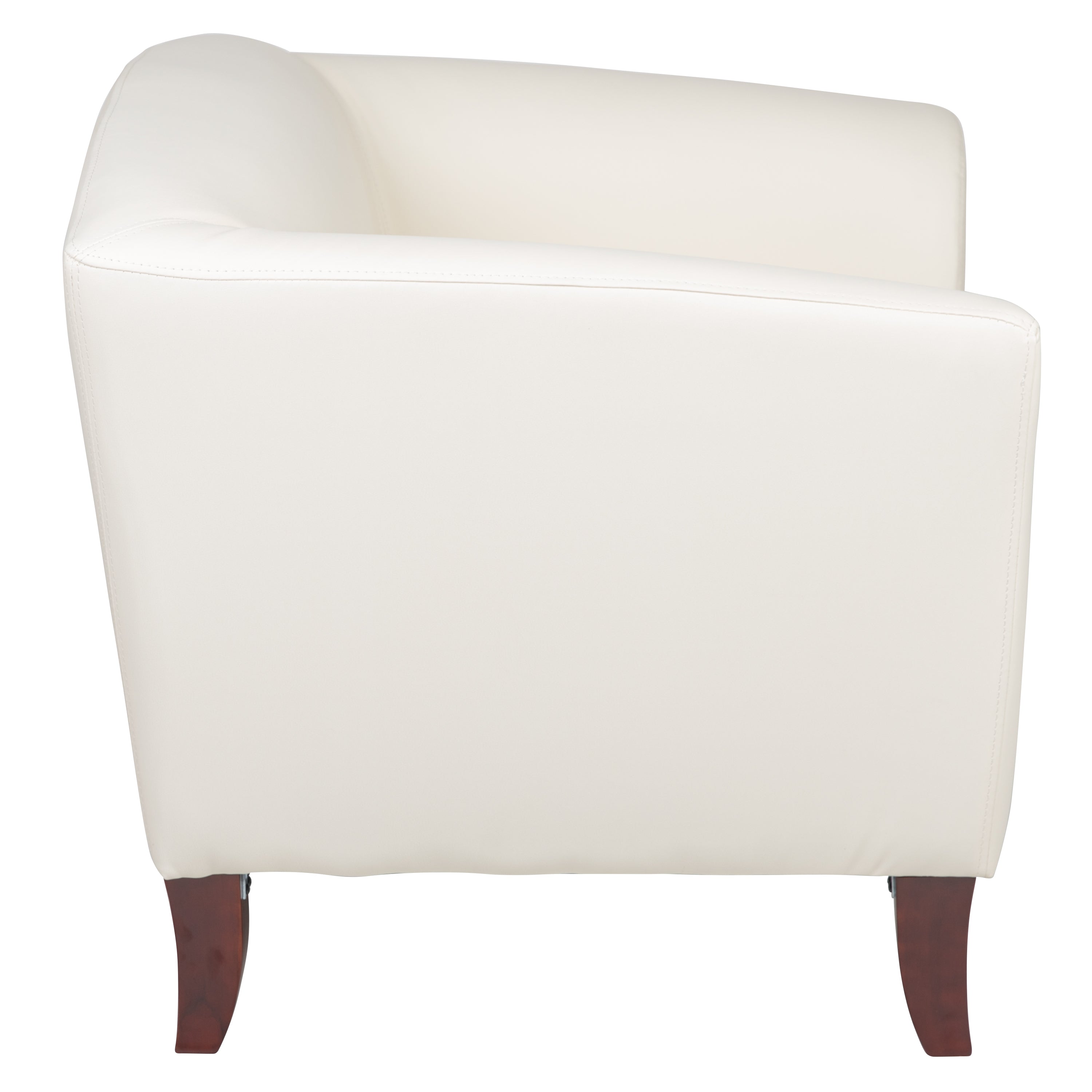 HERCULES Imperial Series Ivory LeatherSoft Chair