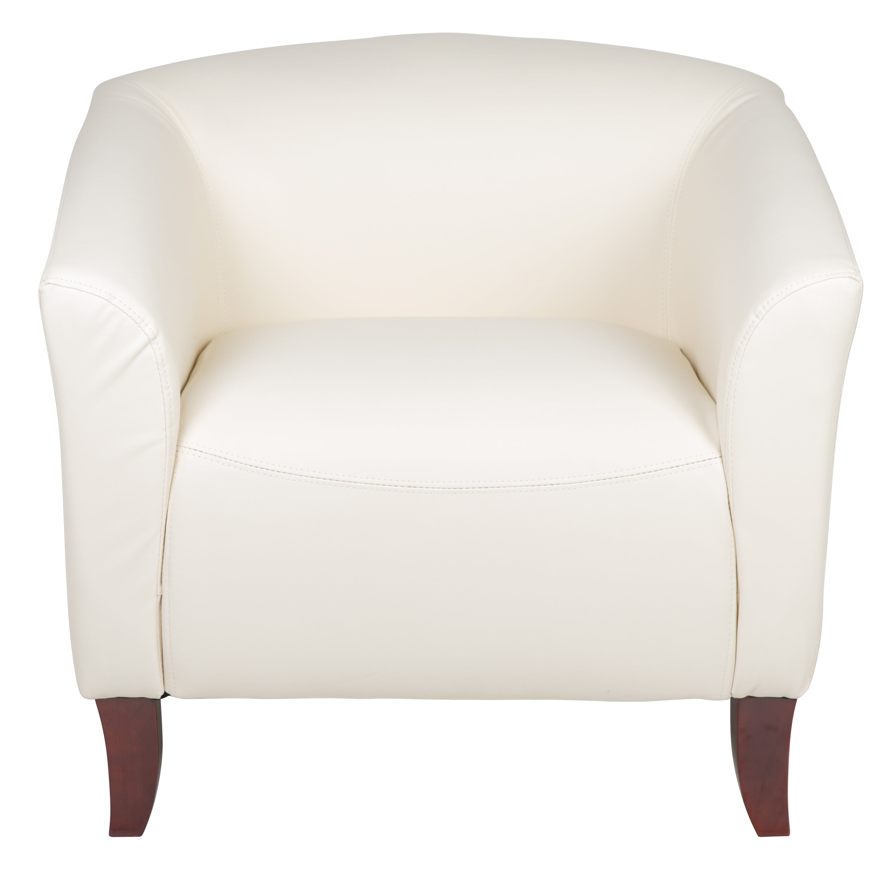 HERCULES Imperial Series Ivory LeatherSoft Chair