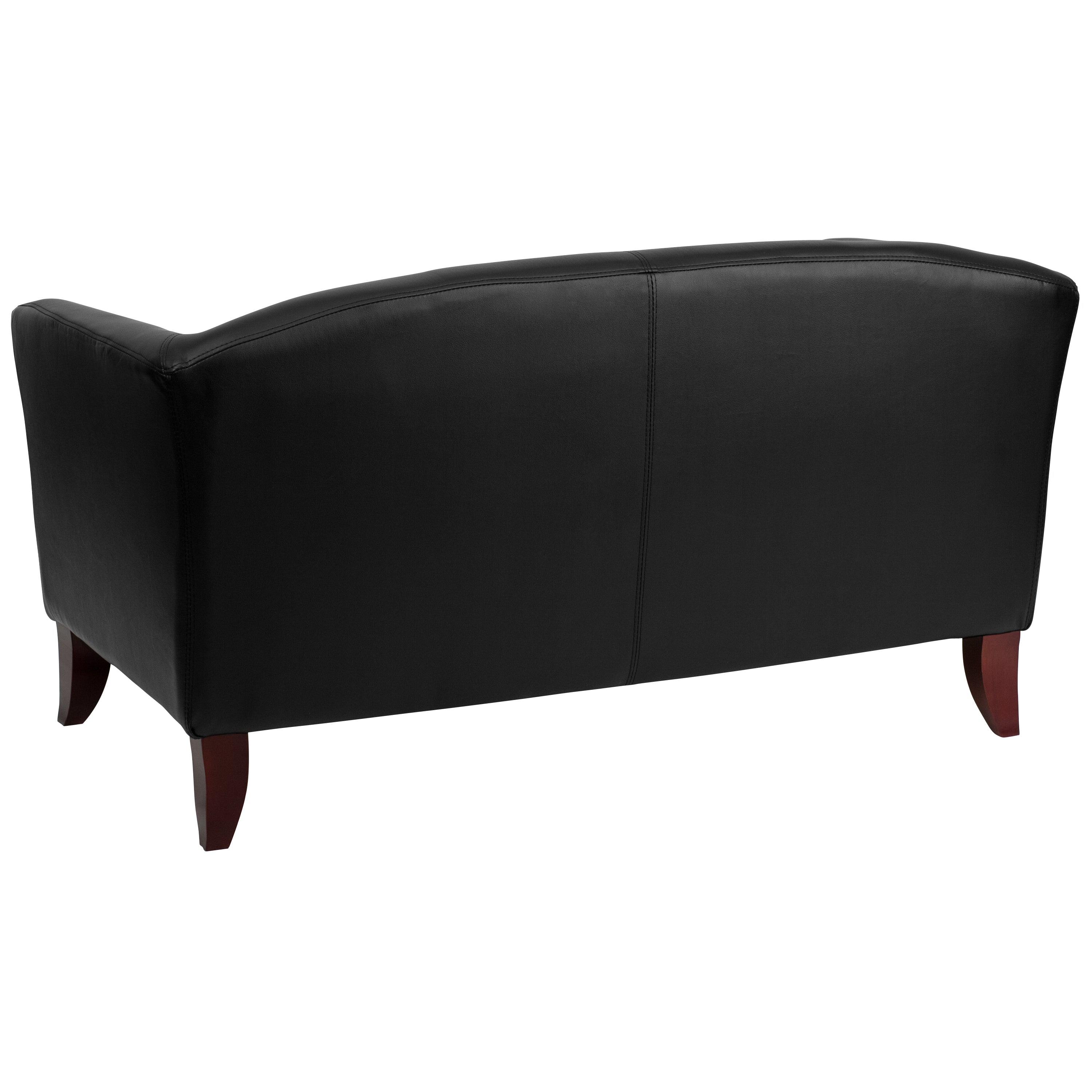 HERCULES Imperial Series Black LeatherSoft Loveseat