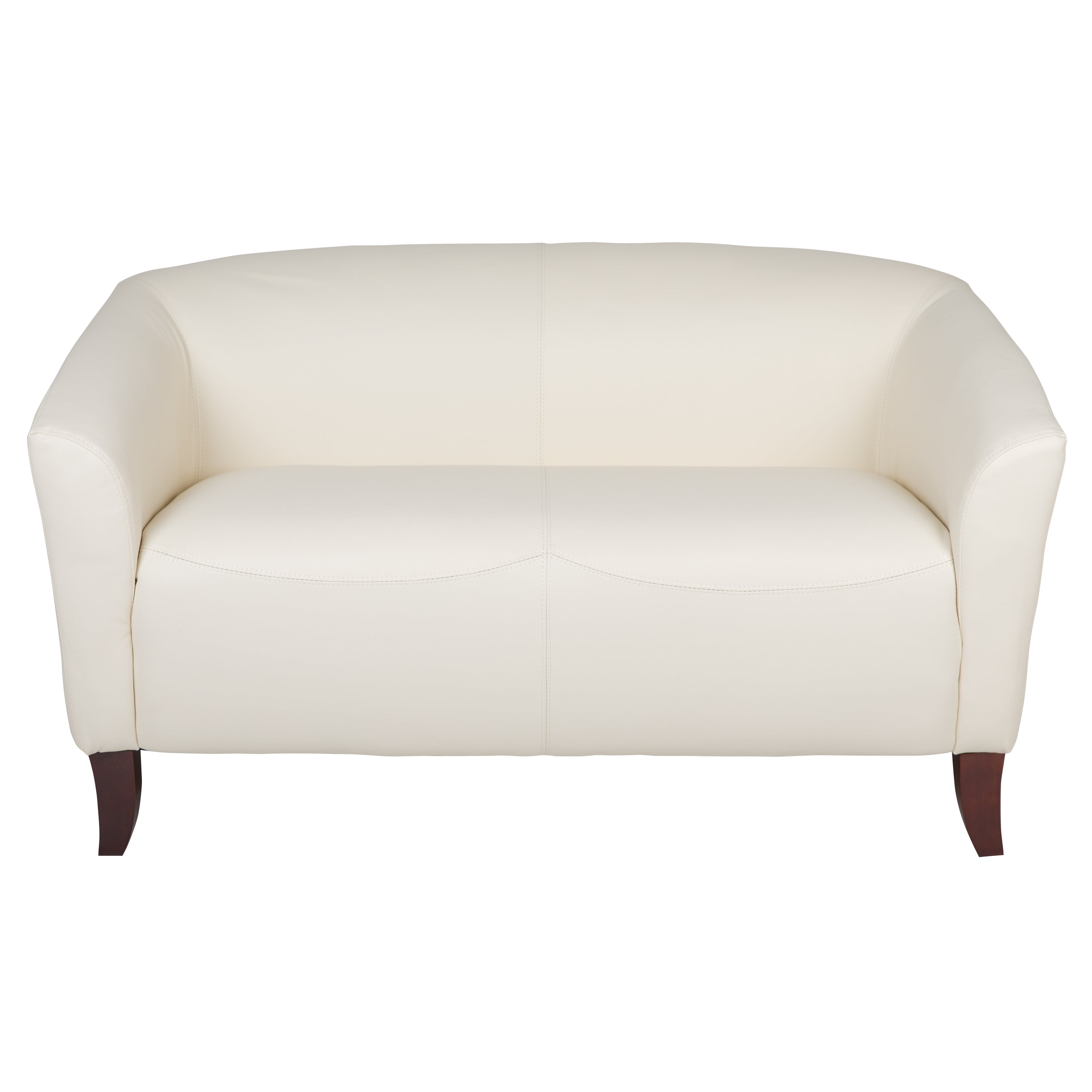 HERCULES Imperial Series Ivory LeatherSoft Loveseat
