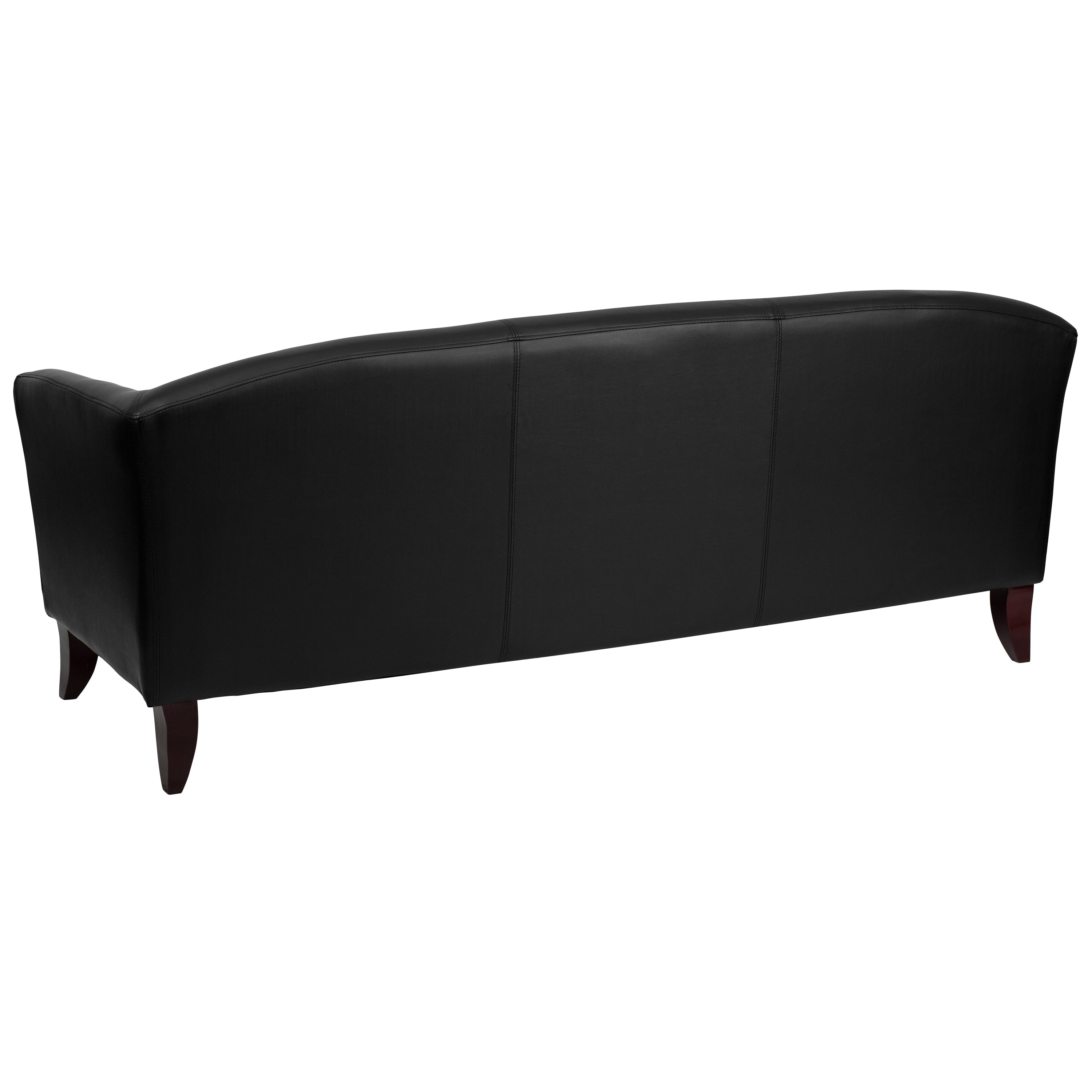 HERCULES Imperial Series Black LeatherSoft Sofa