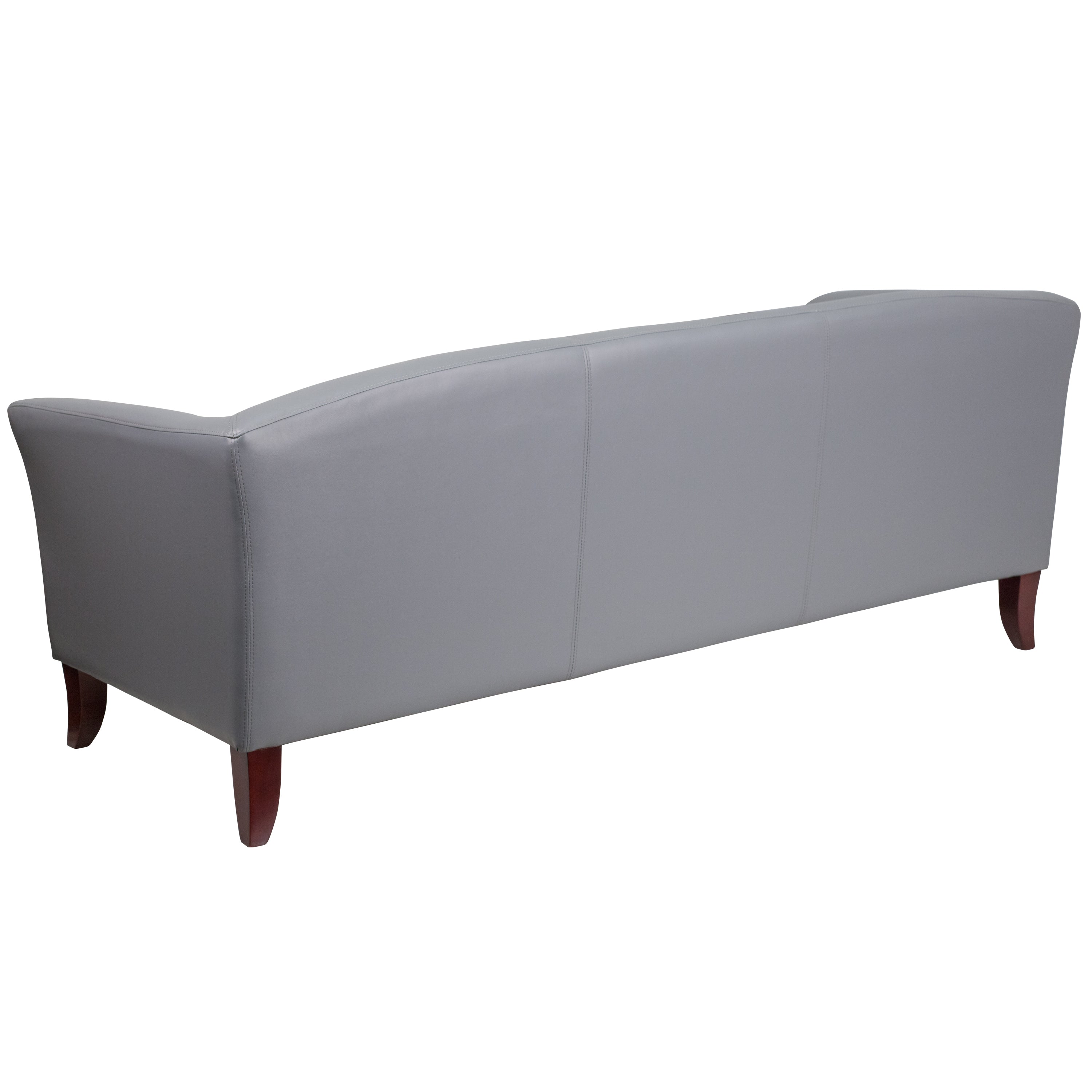 HERCULES Imperial Series Gray LeatherSoft Sofa