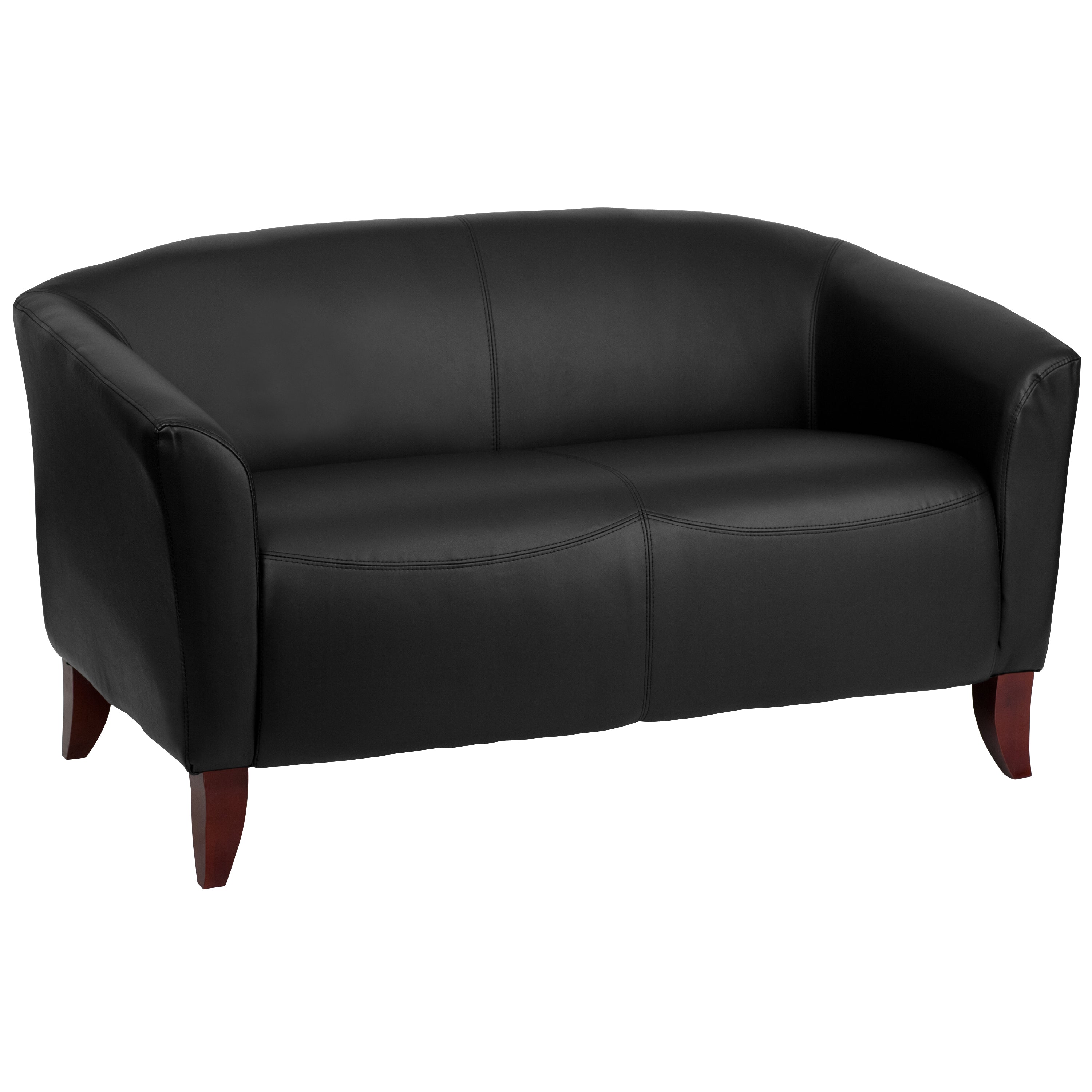 HERCULES Imperial Series Reception Set in Black LeatherSoft
