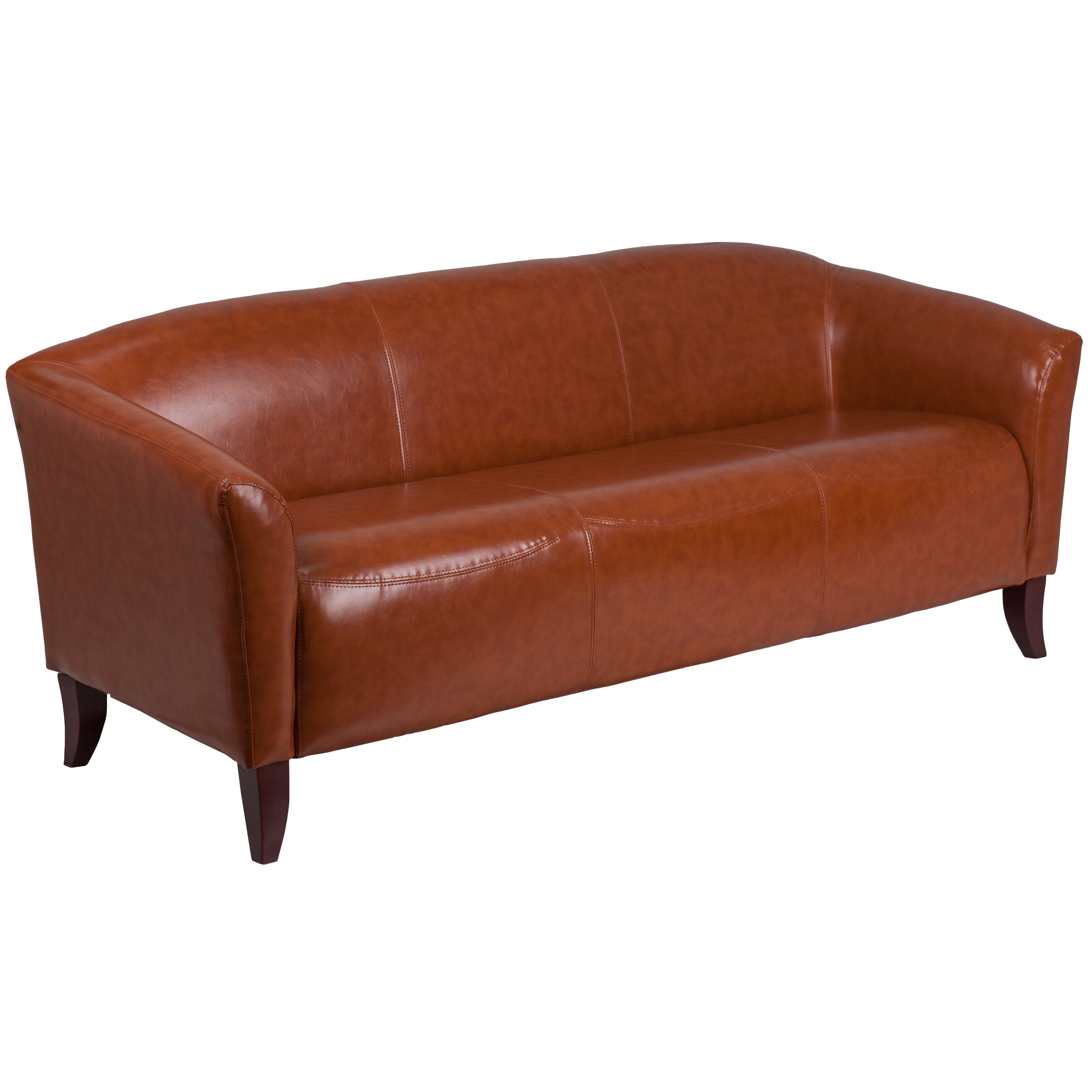 HERCULES Imperial Series Reception Set in Cognac LeatherSoft