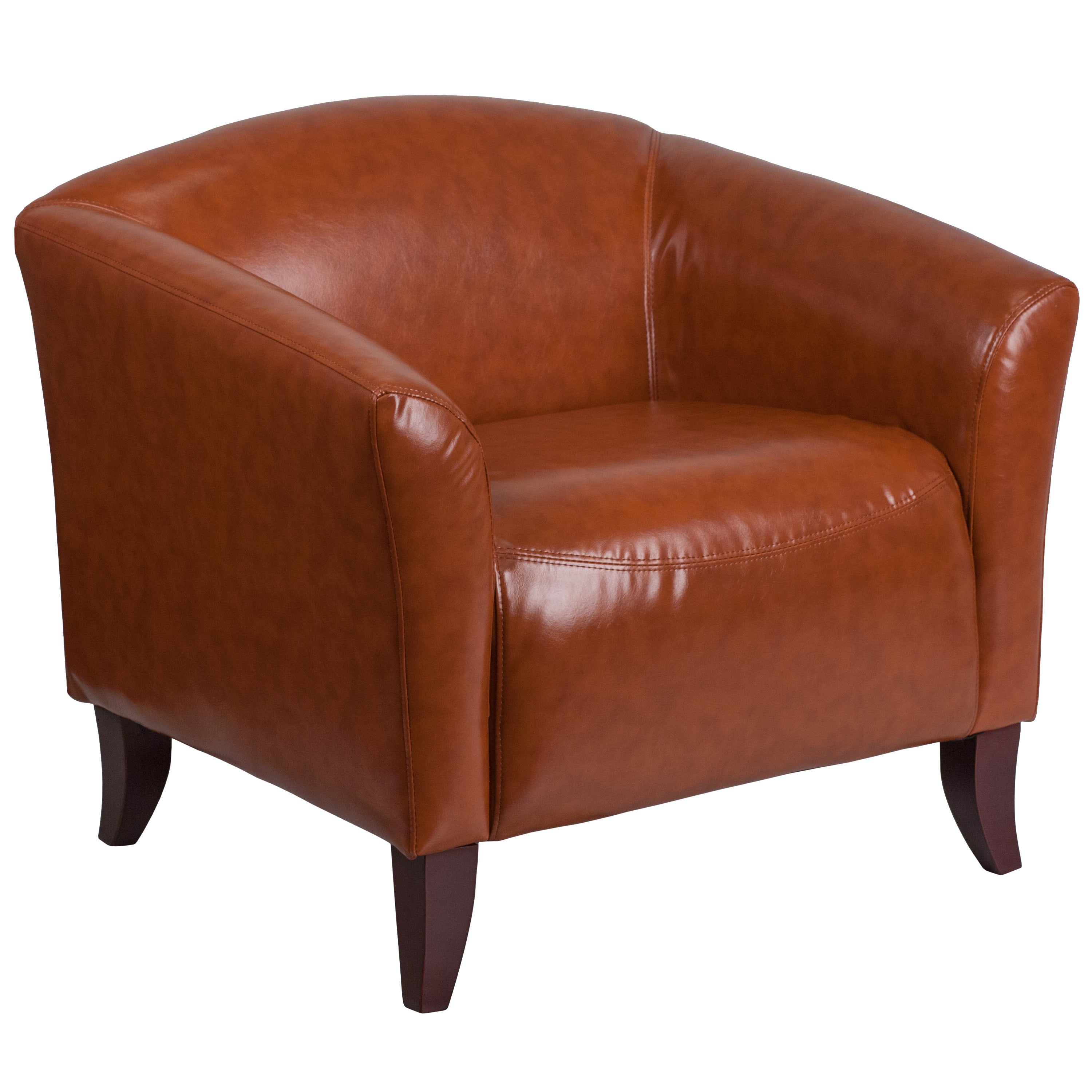 HERCULES Imperial Series Reception Set in Cognac LeatherSoft