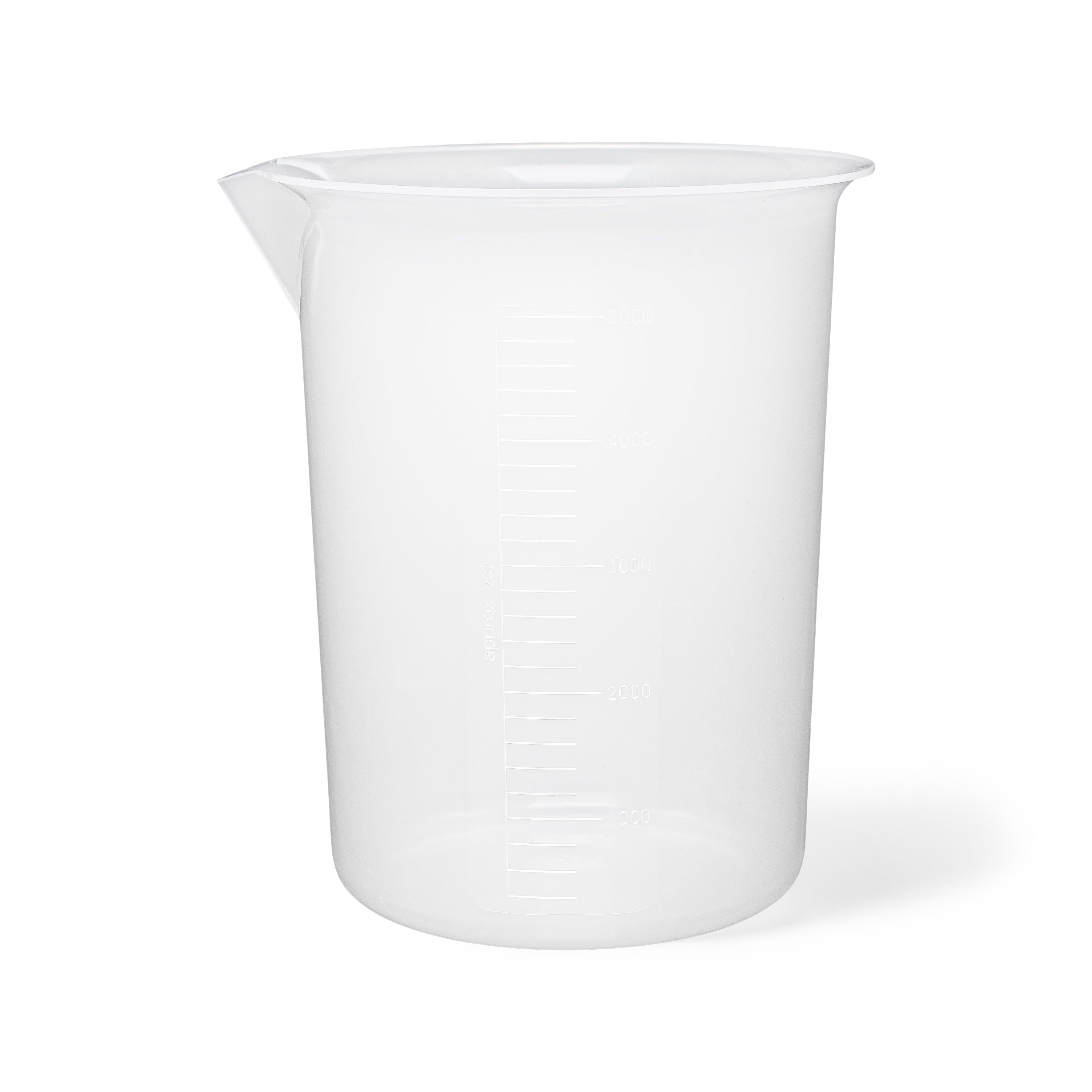 United Scientific® Beakers, New Style, PP, 5000 mL