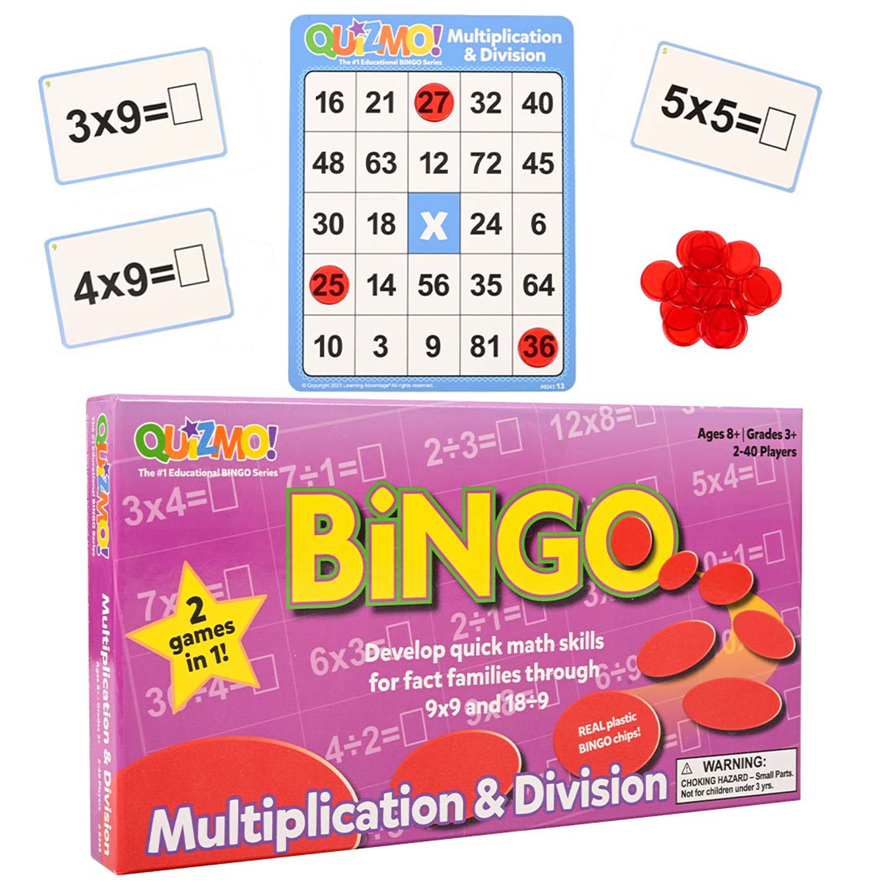 QUIZMO® Multiplication & Division