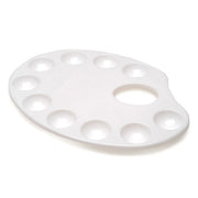 Darice 10 Well Oblong Palette - 6.5x9 Inches