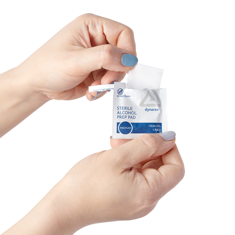 Alcohol Prep Pad - Sterile, Medium - 200 pads per Box/10 Boxes per Case