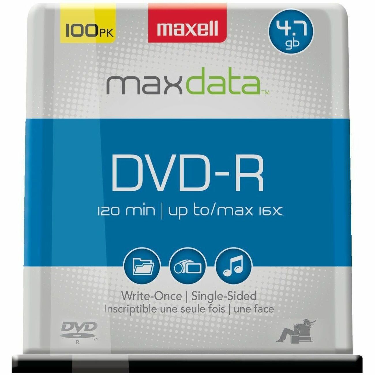 120mm - 2 Hour Maximum Recording Time
