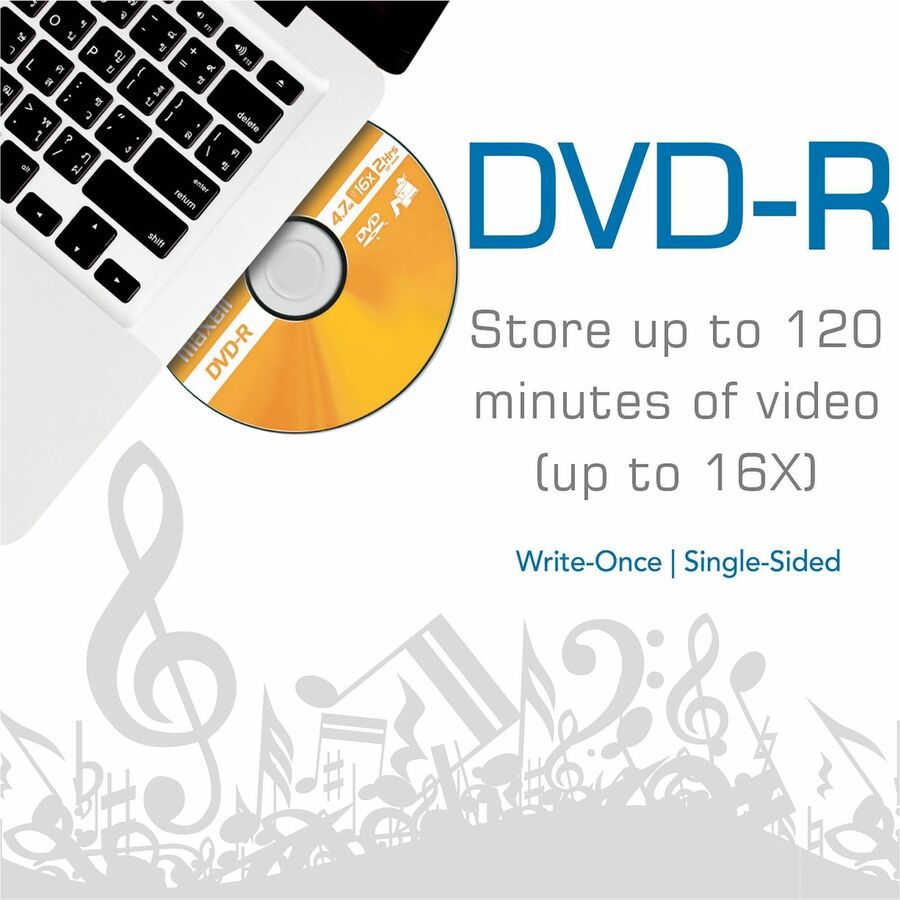 120mm - 2 Hour Maximum Recording Time