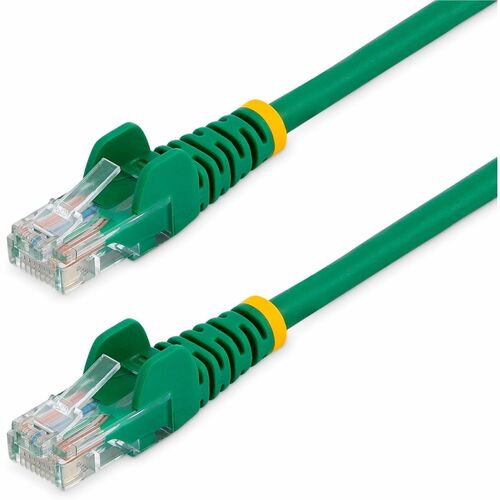 StarTech.com Cat. 5E UTP Patch Cable - 25 ft Category 5e Network Cable - First End: 1 x RJ-45 - Male - Second End: 1 x RJ-45 - Male - Patch Cable - Green - 1 Each