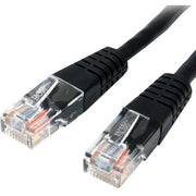 StarTech.com 50ft Black Molded Cat5e UTP Patch Cable