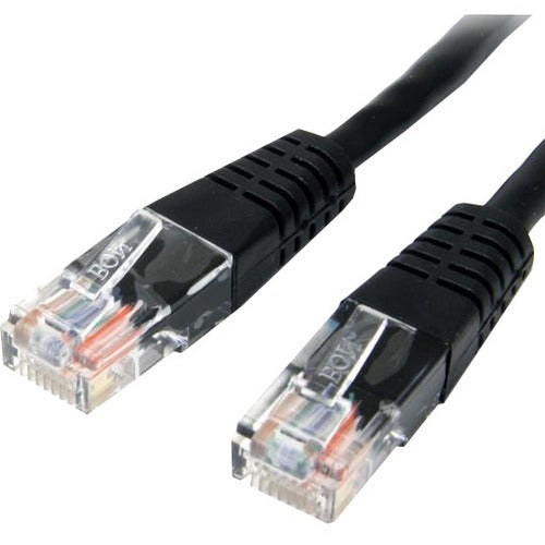 StarTech.com 50ft Black Molded Cat5e UTP Patch Cable