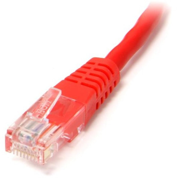 StarTech.com Cat5e UTP Patch Cable, 3 ft, RJ-45 Male/Male, Red, 1 Each