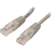 StarTech.com Cat. 5E UTP Patch Cable - 5 ft Category 5e Network Cable - First End: 1 x RJ-45 - Male - Second End: 1 x RJ-45 - Male - Patch Cable - Gray - 1 Each