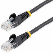 StarTech.com 50 ft Black Cat5e Snagless Patch Cable