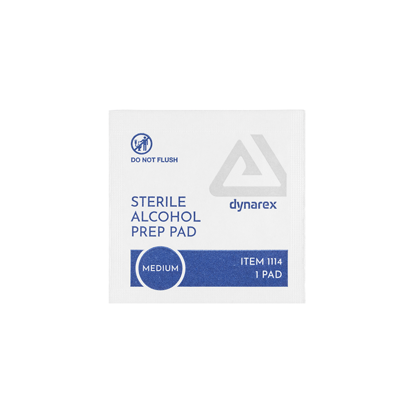 Alcohol Prep Pad - Sterile, Medium - 100 pads per Box/20 Boxes per Case