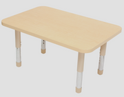 Table Top V TF Rectangle 24x36 / Maple-Maple
