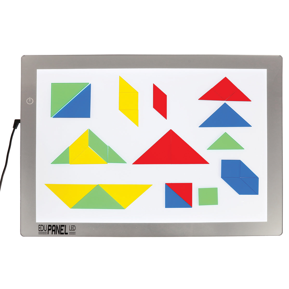 Transparent Tangrams, 28 pieces, 4 Sets