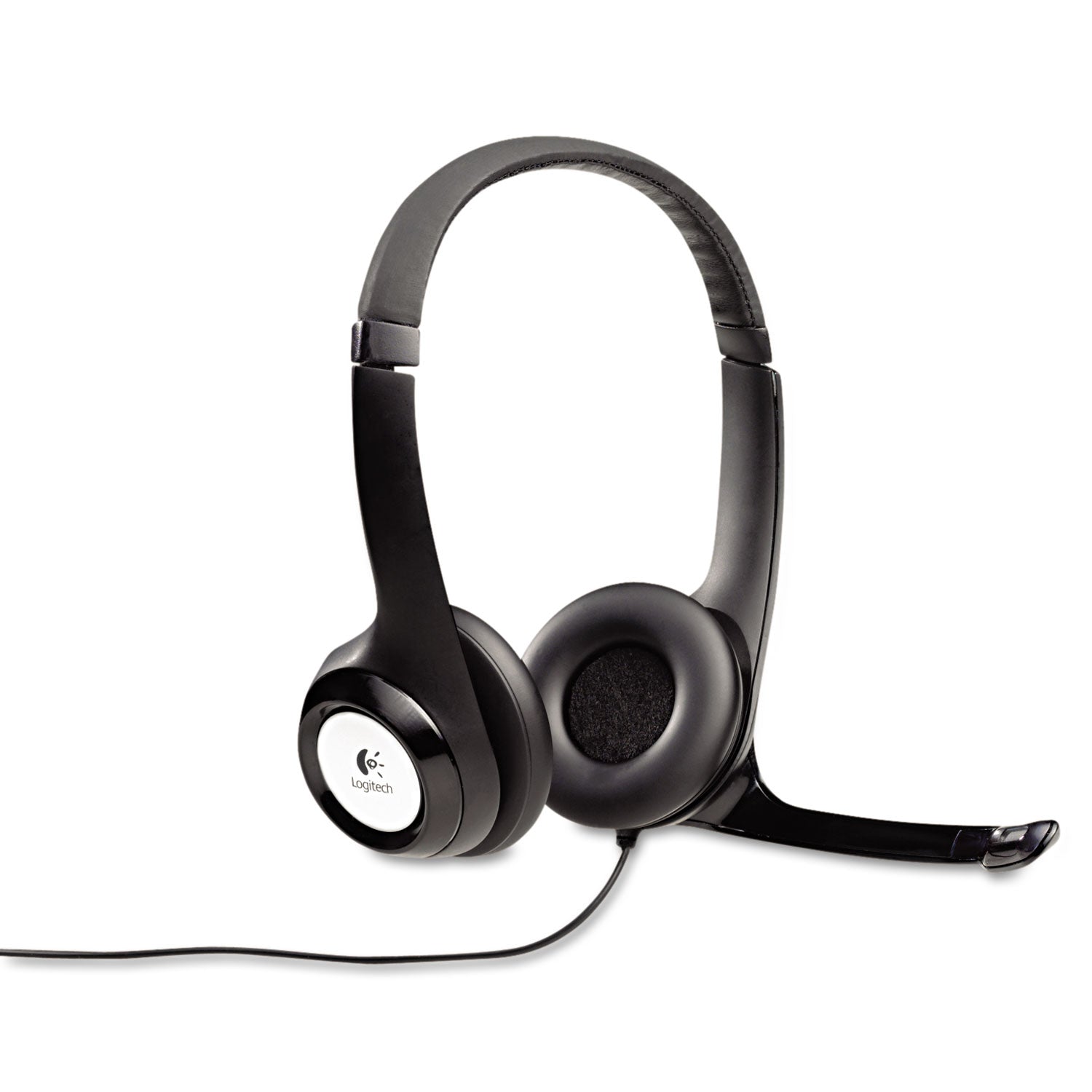 Stereo - USB - Wired - 20 Hz to 20 kHz - Over-the-head - Binaural - Circumaural - 8 ft Cable - Noise Cancelling Microphone - Black, Silver