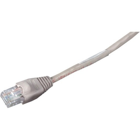 Black Box GigaBase Cat.5e UTP Patch Network Cable, 20 ft, RJ-45 Male/Male, Gold Plated Contacts, 24 AWG, CM, Snagless Boot, Beige, 1 Each