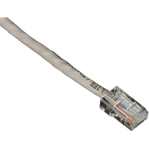 Black Box GigaBase Cat.5e UTP Patch Network Cable - 3 ft Category 5e Network Cable for Patch Panel, Wallplate, Network Device - First End: 1 x RJ-45 Network - Male - Second End: 1 x RJ-45 Network - Male - Patch Cable - CM - 24 AWG - Beige - 1 Each
