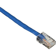 Black Box GigaBase Cat.5e UTP Patch Network Cable - 7 ft Category 5e Network Cable for Patch Panel, Wallplate, Network Device - First End: 1 x RJ-45 Network - Male - Second End: 1 x RJ-45 Network - Male - Patch Cable - CM - 24 AWG - Blue - 1 Each