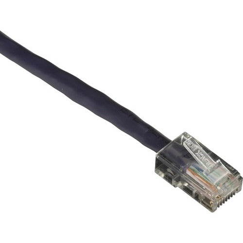 Black Box GigaBase Cat.5e UTP Patch Network Cable - 6 ft Category 5e Network Cable for Patch Panel, Wallplate, Network Device - First End: 1 x RJ-45 Network - Male - Second End: 1 x RJ-45 Network - Male - Patch Cable - CM - 24 AWG - Purple - 1 Each