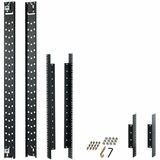 APC by Schneider Electric 600mm Wide Recessed Rail Kit, Black, 1 Each