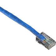 Black Box GigaTrue Cat.6 UTP Patch Network Cable, 20 ft, RJ-45 Male/Male, 24 AWG, Blue, Stranded, Non-booted, 1 Gbit/s, 1 Each