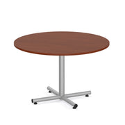 OfficeSource OS Conference/Multi-Purpose Tables 48" Round Top - Cherry