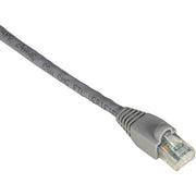 Black Box GigaTrue Cat6 UTP Patch Network Cable, 6 ft, RJ-45 Male/Male, 24 AWG, Gold Plated Contacts, Snagless Boot, Gray, 1 Each