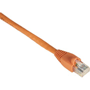 Black Box GigaTrue Cat6 UTP Patch Cable, 3 ft, RJ-45 Male/Male, 24 AWG, Gold Plated Contacts, Snagless Boot, Orange, 1 Each