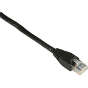Black Box GigaTrue Cat6 UTP Patch Network Cable, 3 ft, RJ-45 Male/Male, 24 AWG, Gold Plated Contacts, Snagless Boot, Black, 1 Each