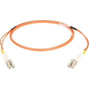 Black Box Fiber Optic Duplex Patch Network Cable - 9.80 ft Fiber Optic Network Cable for Network Device - First End: 2 x LC Network - Male - Second End: 2 x LC Network - Male - Patch Cable - OFNR - 50/125 &micro;m - Orange - 1 Each