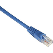 Black Box GigaTrue Cat6 UTP Patch Cable, 20 ft, RJ-45 Male/Male, 1 Gbit/s, 24 AWG, Blue, Snagless, Stranded, Molded, 1 Each